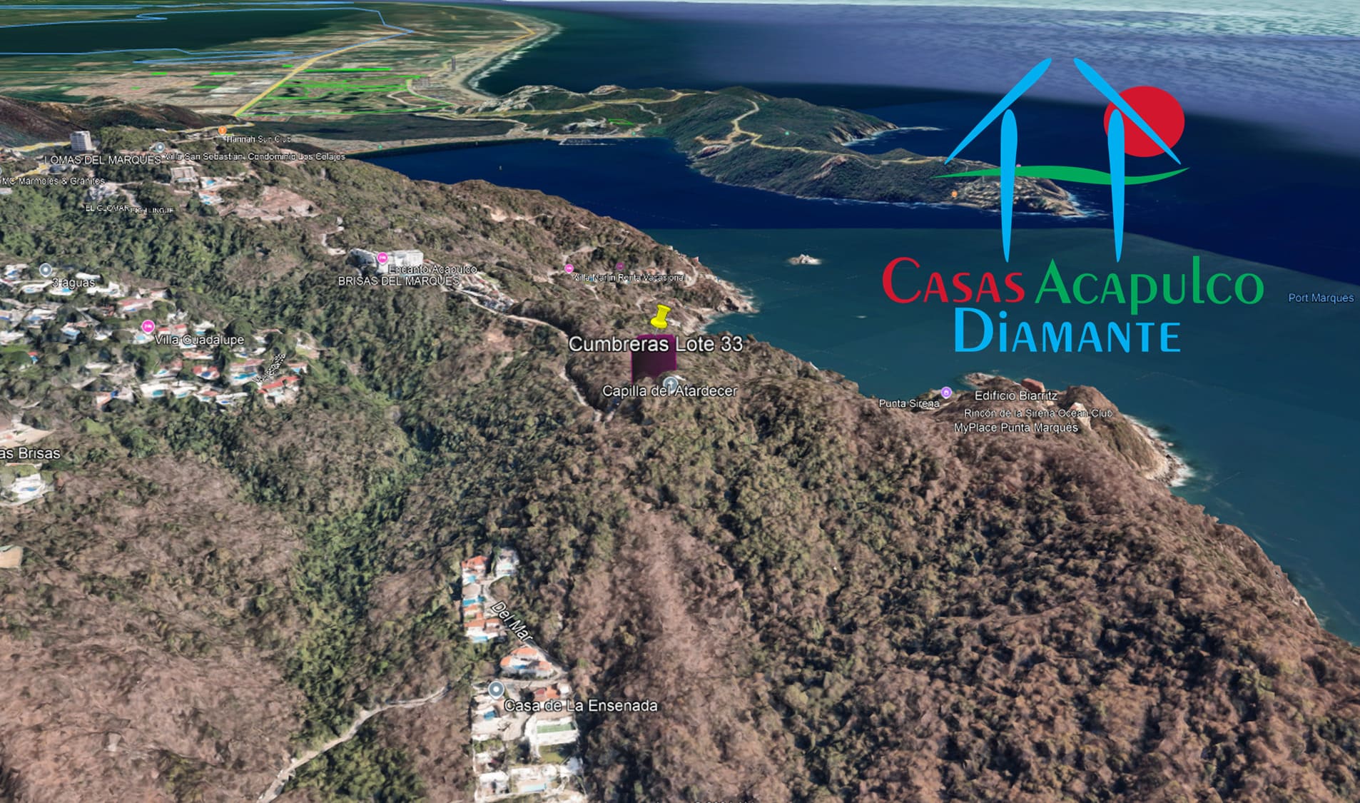 Terreno Brisas del Marqués Cumbreras Lote 33 - Vista aérea 12